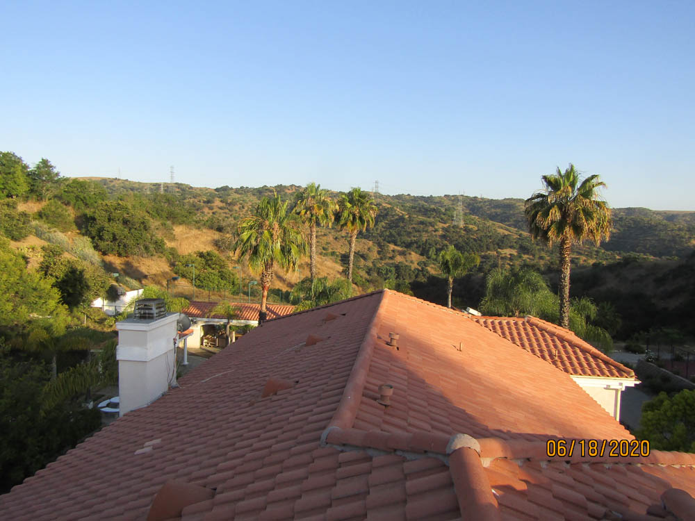 Roof Cleaning Terra Cotta Roof Tile Large Homes & Houses
