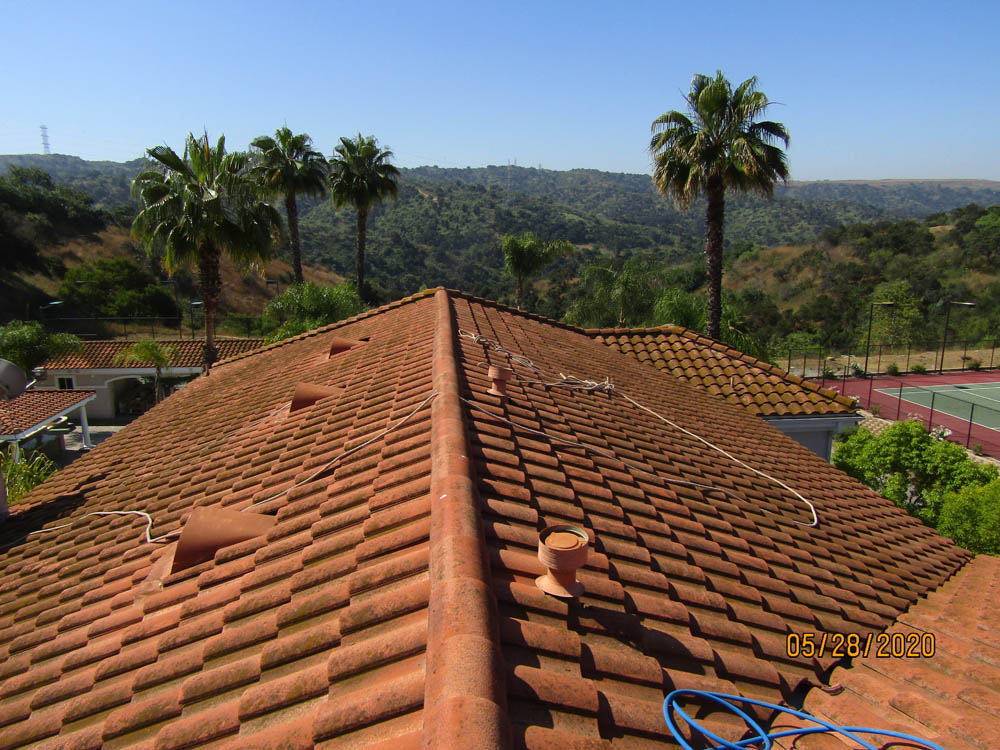 Roof Cleaning Terra Cotta Large Homes